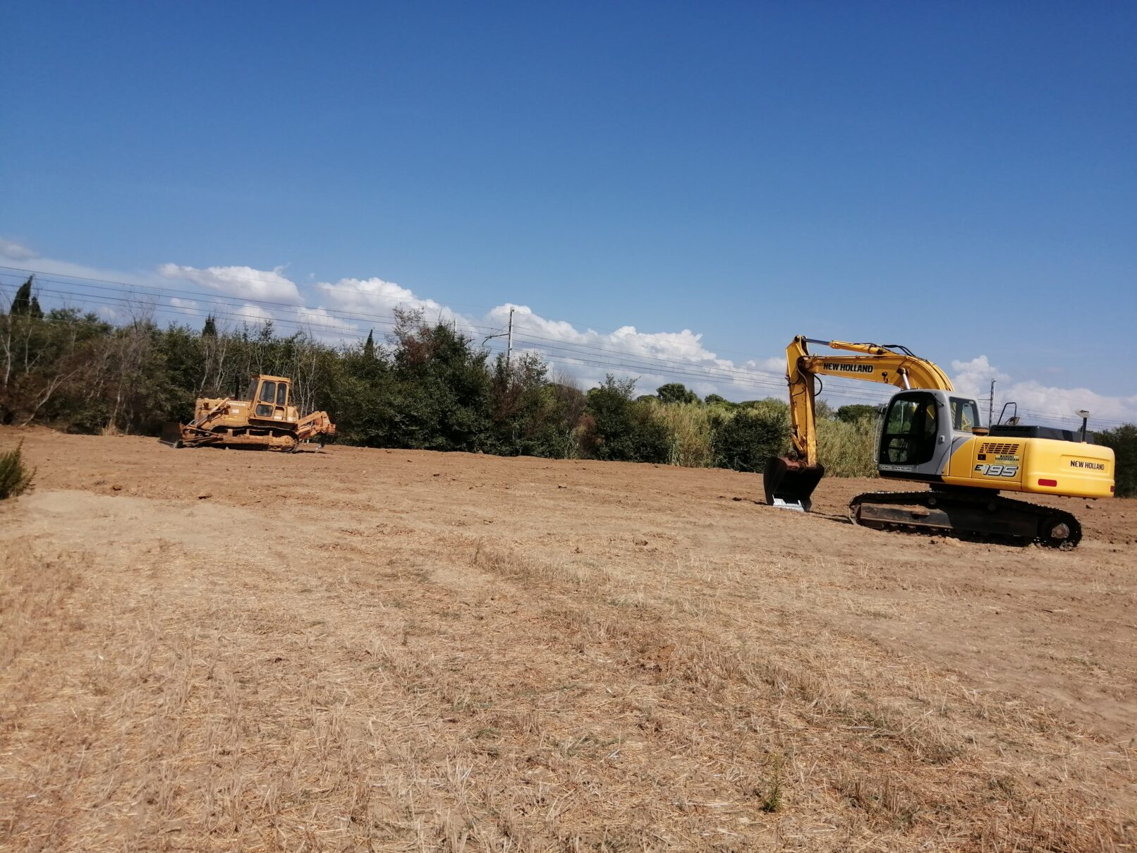 banini follonica livellamento terreno